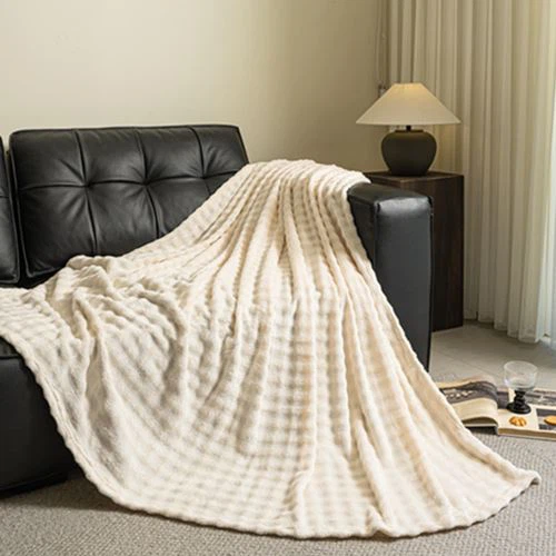 Coperta di flanella a bolle